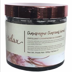 Manna Kadar Exfoliating Charcoal Scrub RELAX Champagne